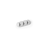 Durable Clip para sujetar tres cables gris (2 unidades) 5039-10 310166