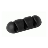 Durable Clip para sujetar tres cables negro (2 unidades) 5039-37 310167 - 1