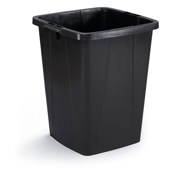 Durable Contenedor de residuos DURBIN ECO (90 litros, negro) 310282 - 1