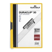 Durable Duraclip Portafolios amarillo A4 para 30 páginas 220004 310043