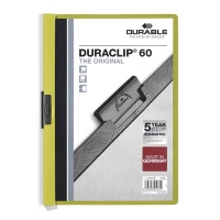 Durable Duraclip Portafolios verde A4 para 60 páginas 220905 310049