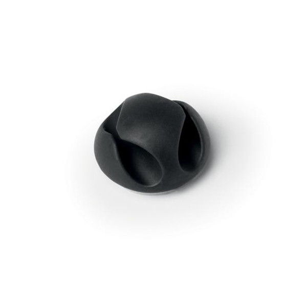 Durable Sujetacables 2 clip Negro (6 piezas) 5038-37 310165 - 1