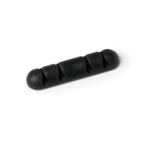Durable Sujetacables 4 clip Negro (2 piezas) 5040-37 310169