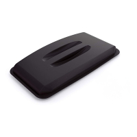 Durable Tapa resistente para el contenedor de residuos DURABIN ECO (60 litros, negro)