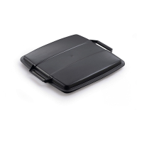 Tapa resistente para el contenedor de residuos DURABIN ECO (90 litros, negro)