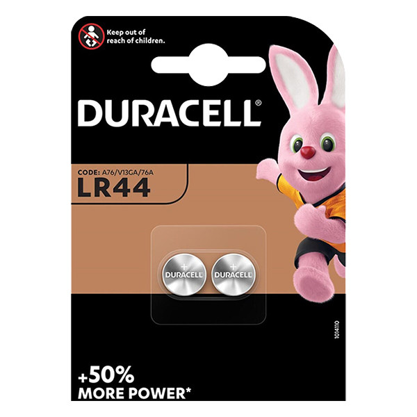 Duracell LR44 Pilas de Botón Alcalinas (2 unidades) LR44 204510 - 1