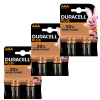 Pack x3: Duracell Plus AAA/LR03/MN2400 Pilas Alcalinas (4 unidades) 204552 - 1