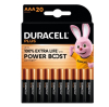 Duracell Plus Power Boost 100% Extra Life Pilas alcalinas AAA / MN2400 / LR03 (20 unidades)