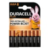 Duracell Plus Power Boost 100% Extra Life Pilas alcalinas AAA / MN2400 / LR03 (8 unidades)