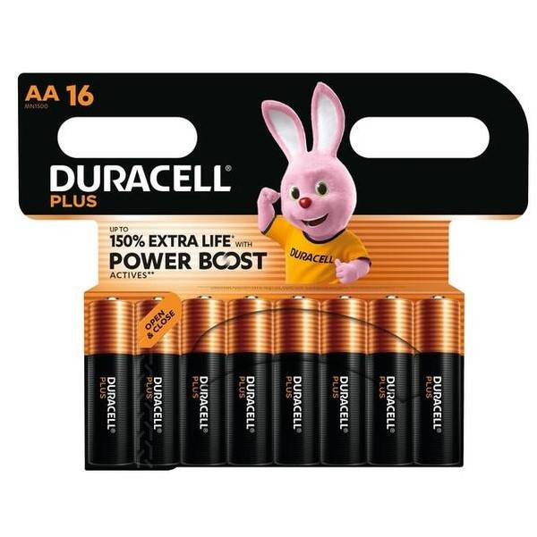 Duracell Batterie Plus - AA (MN1500/LR6) BOOST CP16 16pcs.