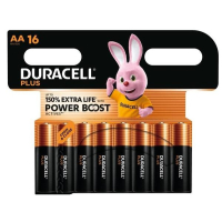 Duracell Plus Power Boost 150% Extra Life Pilas alcalinas AA / MN1500 / LR06 (16 unidades) ADU00398