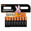 Duracell Plus Power Boost 150% Extra Life Pilas alcalinas AA / MN1500 / LR06 (16 unidades)