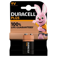 Duracell Plus Power E-Block/9V/6LR61 Pila Alcalina MN1604 204508
