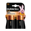 Duracell plus D/LR20/MN1300 Pilas Alcalinas (2 unidades)