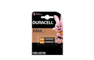 Duracell ultra AAAA Pilas Alcalinas (2 unidades) 3250 ADU00015 - 1