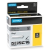 Dymo 1805413 IND Rhino cinta vinilo negro sobre gris 12 mm (original) 088620 - 1