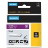 Dymo 1805415 IND Rhino cinta vinilo blanco sobre violeta 12 mm (original) 088652 - 1