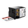 Dymo 1868716 XTL etiquetas blancas precortadas con encabezado rojo 51 x 102 mm (original) 089088 - 1