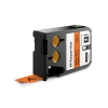 Dymo 1868767 XTL vinilo negro sobre naranja 19 mm (original) 088928 - 1