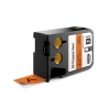 Dymo 1868768 XTL vinilo negro sobre naranja 24 mm (original) 088954 - 1