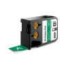 Dymo 1868783 XTL cinta vinilo blanco sobre verde 24 mm (original) 088960 - 1