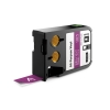 Dymo 1868792 XTL cinta vinilo blanco sobre violeta 19 mm (original) 088938 - 1