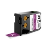 Dymo 1868793 XTL cinta vinilo blanco sobre violeta 24 mm (original) 088964 - 1