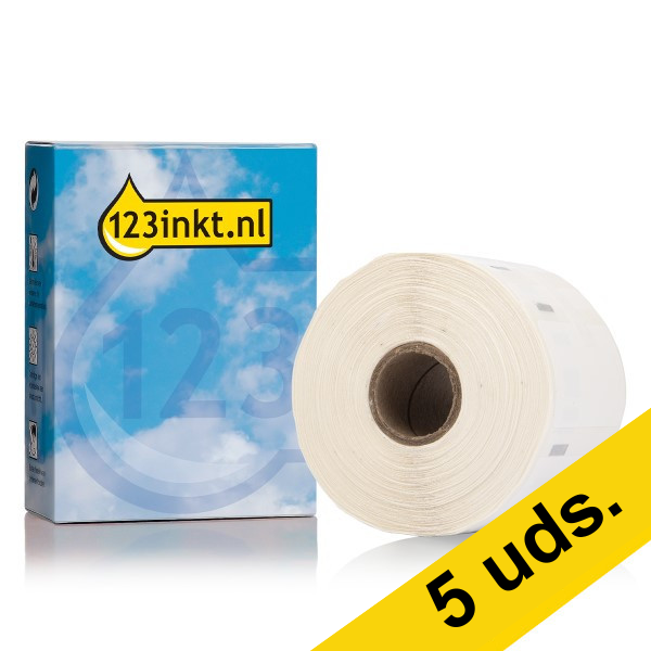Dymo 1933084 etiquetas multifuncionales duraderas (marca 123tinta) | Pack 5 uds 650615 - 1