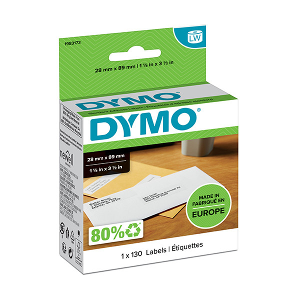 Dymo 1983173 etiquetas para direcciones de envío 1 rollo (original) 1983173 088588 - 1