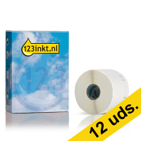 Dymo 2093095 etiquetas multifunción extraíbles 11354 (marca 123tinta) | Pack 12 uds