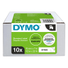 Dymo 2093097 cinta negro sobre blanco 12 mm 10 cintas 45013 (original) 089168 - 1