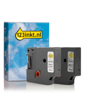 Dymo IND Rhino cinta de poliéster permanente de 6 mm (marca 123tinta) 1805441C 1805442C 089242