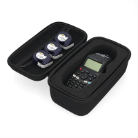 Dymo LT-100H azul  pack rotuladora con funda + 3 cintas 833490