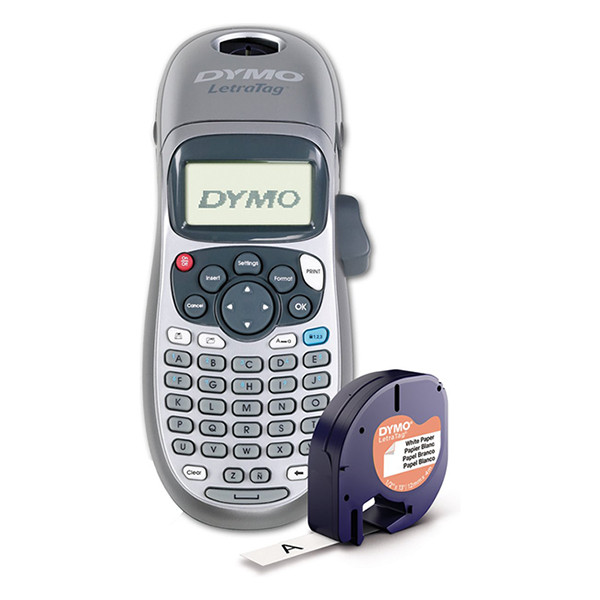 Dymo LetraTag LT-100H Rotuladora (plateada) 833425 - 2