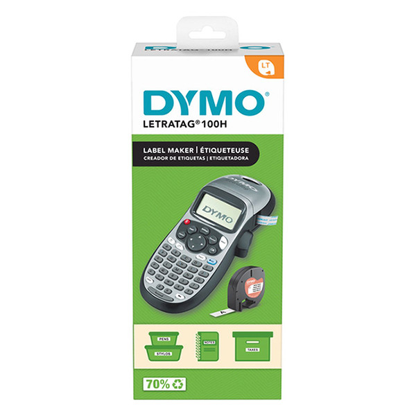 Dymo LetraTag LT-100H Rotuladora (plateada) 833425 - 3
