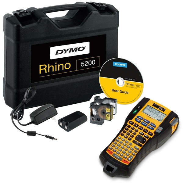 Dymo RHINO 5200 Impresora de etiquetas industrial con maletín