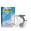 Dymo Rhino cinta de aluminio de 12 mm (marca 123tinta) | Pack de cintas 089246 - 1