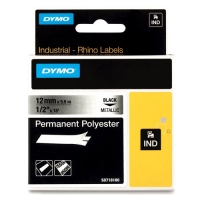 Dymo S0718180/ 18486 IND Rhino cinta permanente poliéster metálico 12 mm (original) 18486 088688
