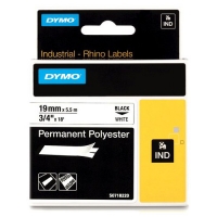 Dymo S0718220/ 18484 IND Rhino cinta permanente poliéster 19 mm (original) 18484 088670