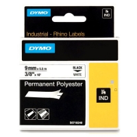 Dymo S0718240/ 18482 IND Rhino cinta permanente poliéster 9 mm (original) 18482 S0718240 088666