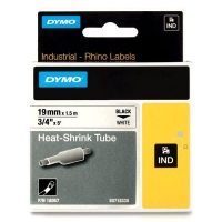 Dymo S0718330 / 18057 IND Rhino cinta termorretráctil negro sobre blanco 19 mm (original) 18057 088700