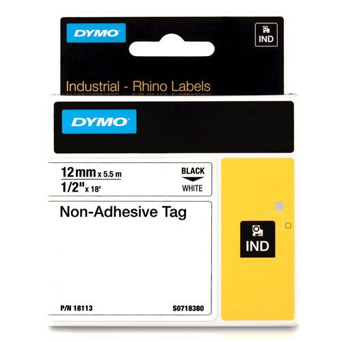 Dymo S0718380/ 18113 IND Rhino cinta no adhesiva 12 mm (original) 18113 088728 - 1