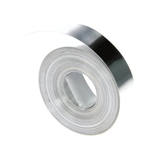 Dymo S0720160/ 31000 IND Rhino cinta plateada no adhesiva de aluminio 12 mm (original) 31000 S0720160 088732 - 1