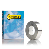 Dymo S0720180/35800 Rhino cinta aluminio autoadhesiva plata 12 mm (marca 123tinta) S0720180C 088737