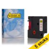 Dymo S0720700/40915 cinta rojo sobre blanco 9 mm (marca 123tinta) | Pack 5 uds 650614 - 1