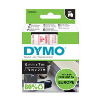 Dymo S0720700 / 40915 cinta rojo sobre blanco 9 mm (original) S0720700 088110