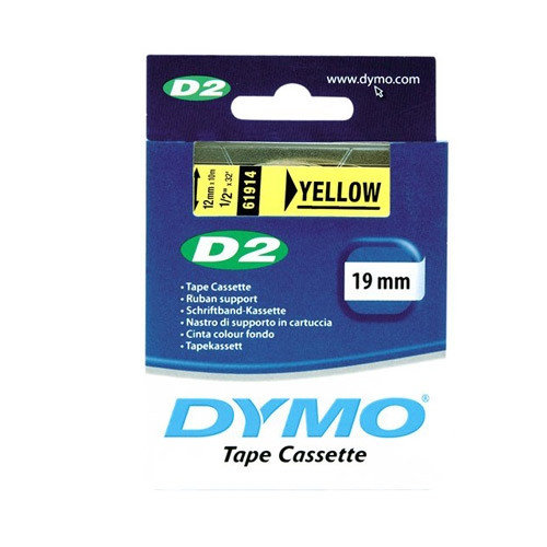 Dymo S0721180 / 61914 cinta amarilla 19 mm (original) S0721180 088814 - 1