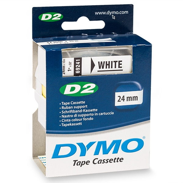 Dymo S0721210 / 69241 cinta blanca 24 mm (original) S0721210 088816 - 1