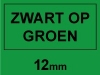 Dymo S0721740 / 91209 cinta verde metálico 12 mm (marca 123tinta) S0721740C 088317