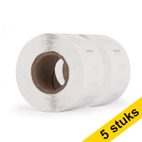 Dymo S0722370/99010 etiquetas de dirección (marca 123tinta) | Pack 5 x 2 rollos 650506 - 1